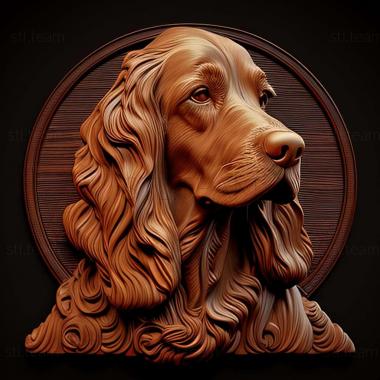 3D model English Water Spaniel dog (STL)